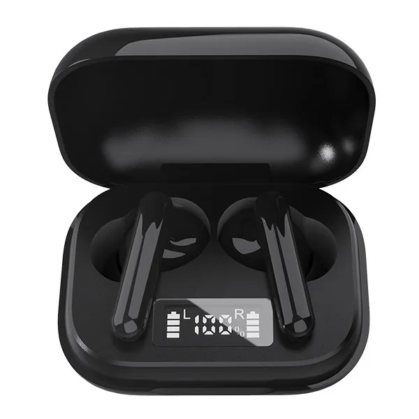Kufje Denver TWE-38, Bluetooth, të zeza - 1