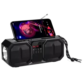 Denver Bluetooth Speaker with Solar Panel & FM Radio