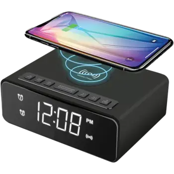Denver Alarm Clock & Wireless Charger