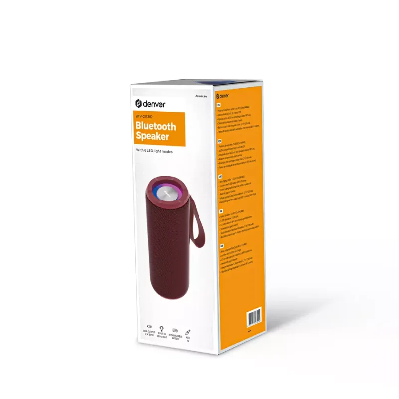 Denver Bluetooth Speaker BTV-213B - 6