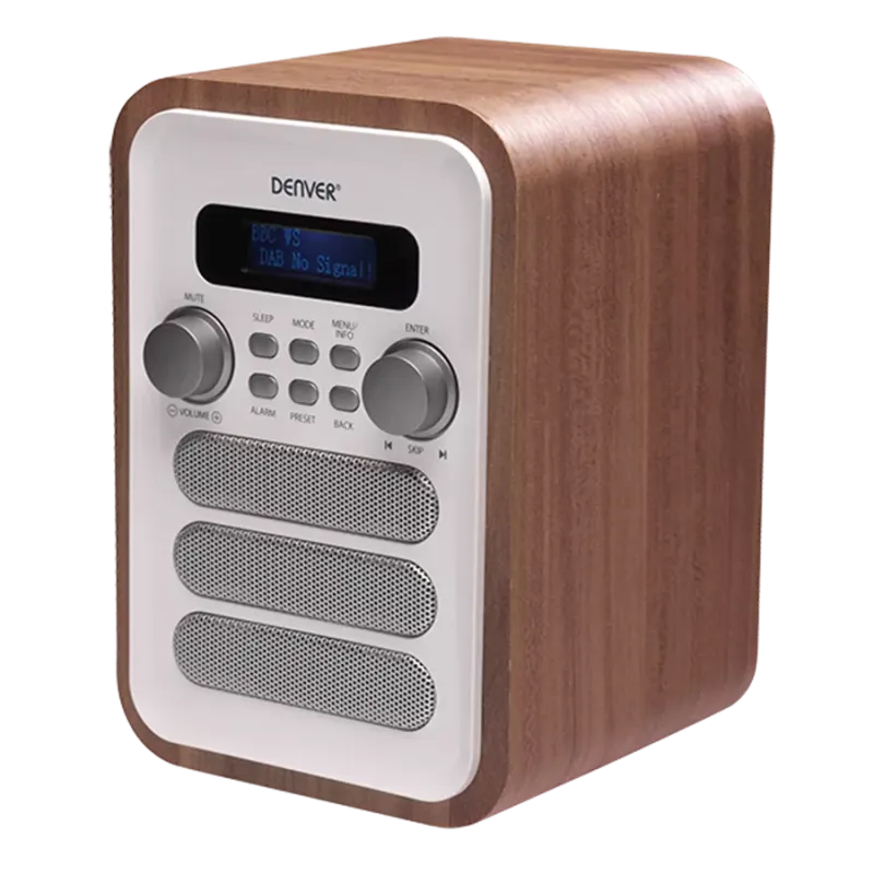 Denver FM Radio with Bluetooth DAB-48 White - 2