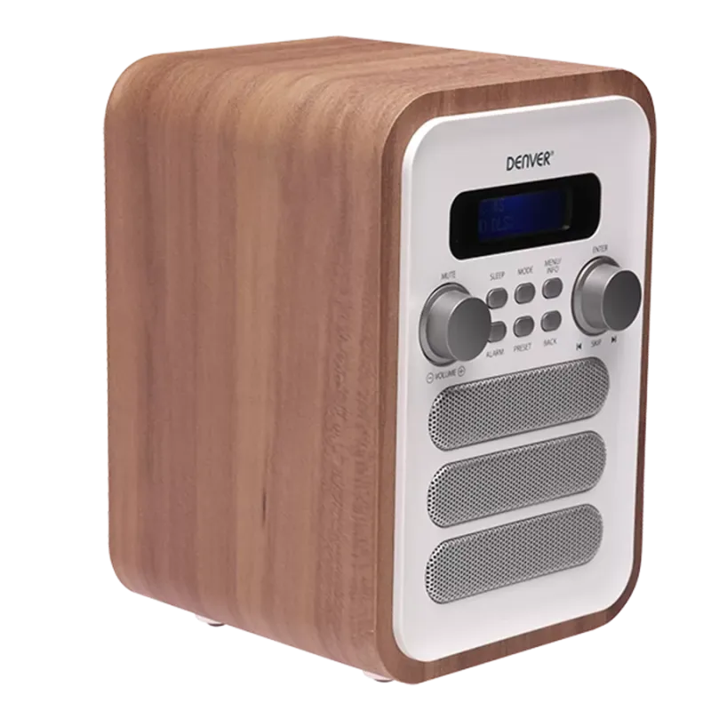 Denver FM Radio with Bluetooth DAB-48 White - 3