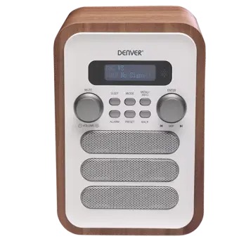 Denver FM Radio with Bluetooth DAB-48 White