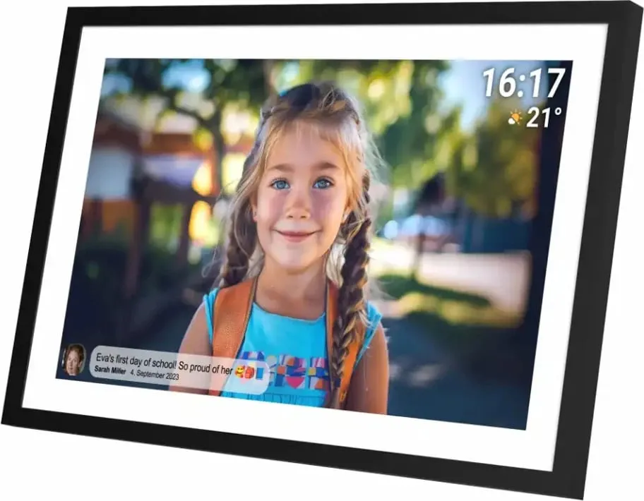 Kornizë digjitale Denver Frameo PFF-1516, 15.6", Full HD, 16 GB, e zezë - 2