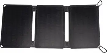 Panel diellor portativ Denver SOP-10200MK2, 20W, dalje USB dhe DC, i zi