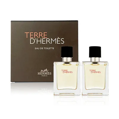 Eau de Toilette HERMES Terre D' Hermes, 2 x 50 ml - 1