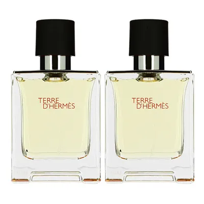 Eau de Toilette HERMES Terre D' Hermes, 2 x 50 ml - 2