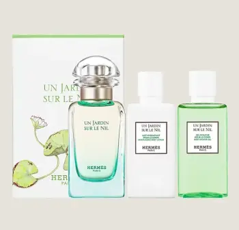 Set Eau de Toilette Hermes Un Jardin Sur Le Nil Gift, 30 ml + 40 ml + 40 ml