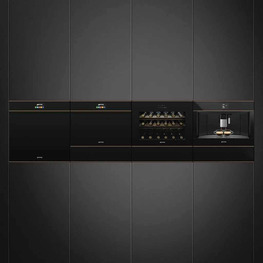 Sirtar ngrohës SMEG CPR615NR Dolce Stil Novo, i zi/bakër - 2