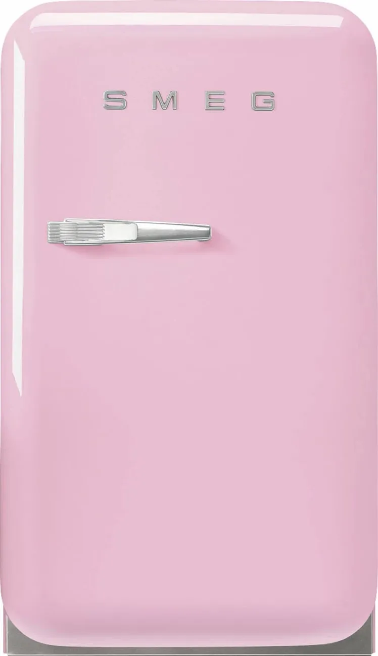 Frigorifer mini SMEG FAB5RPK5, 34 L, rozë - 1