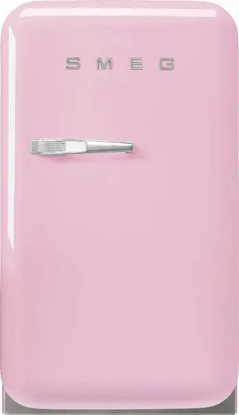 Frigorifer mini SMEG FAB5RPK5, 34 L, rozë