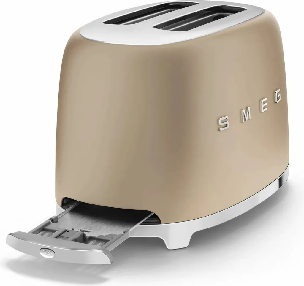Thekëse buke SMEG TSF01CHMEU, bezhë - 3