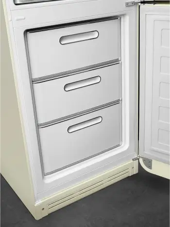 Frigorifer SMEG FAB32RCR5, 331 L, krem