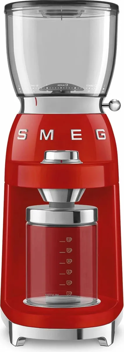 Grirëse për kafe SMEG CGF01RDEU, e kuqe - 2