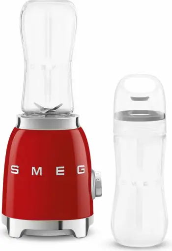 Blender mini personal SMEG PBF01RDEU, i kuq