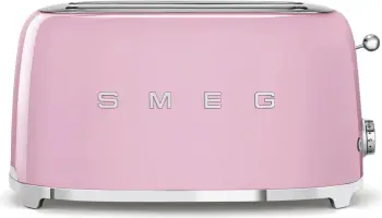 Tostier SMEG 50's Style, 4 feta, rozë