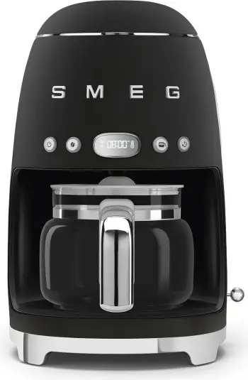 Aparat kafeje SMEG DCF02BLMEU, 10 filxhanë, 1.25L, i zi