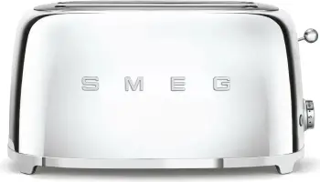 Tostues SMEG TSF02SSEU 4 feta, krom