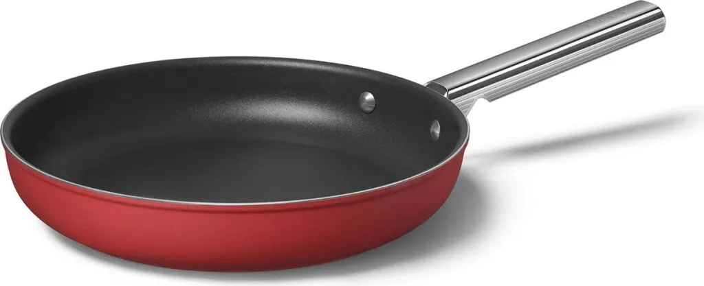 Tigan SMEG CKFF2801RDM 28 cm, alumini, jo-ngjitës, e kuqe - 7