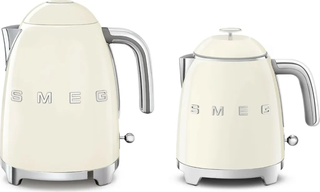 Ibrik elektrik Smeg KLF05CREU, 1400 W, 0.8 l, bezhë - 5