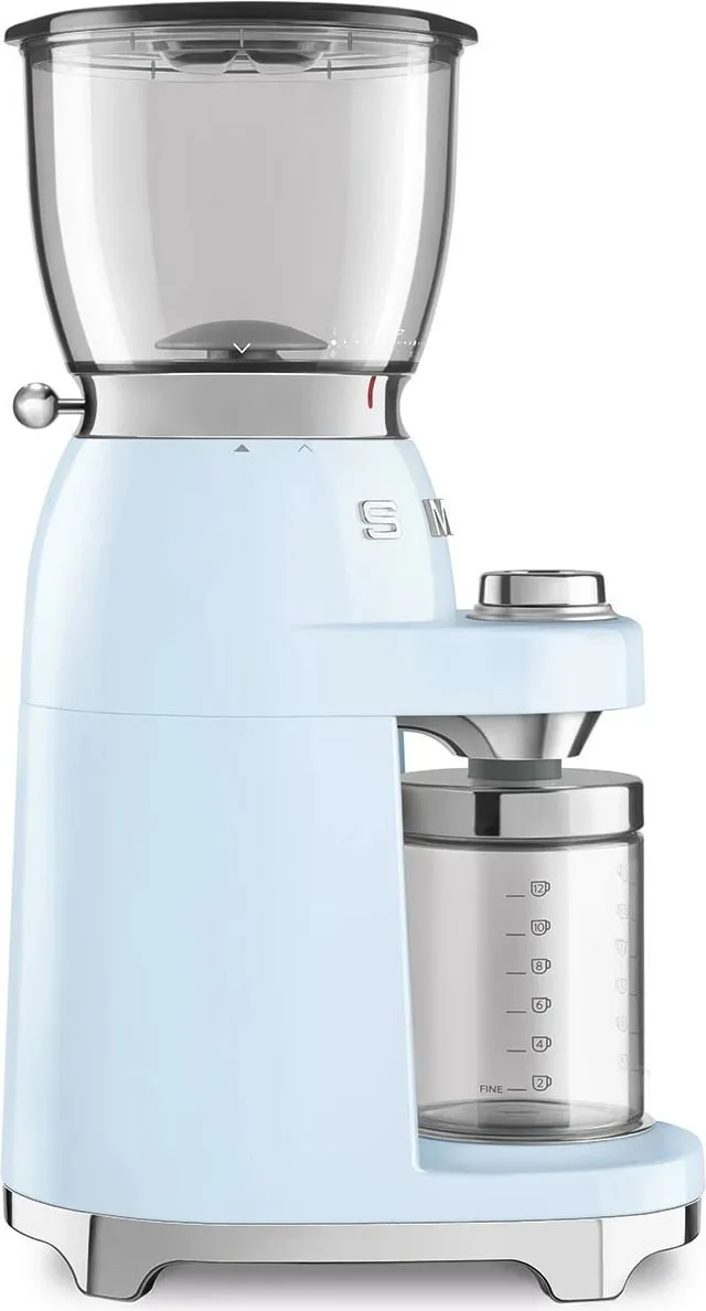 Mulli kafe SMEG CGF11PBEU, 150W, inox, pastell blu - 3