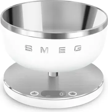 Peshore kuzhine SMEG KSC01WHMWW, elektronike, 1.8L, 5kg, bardhë