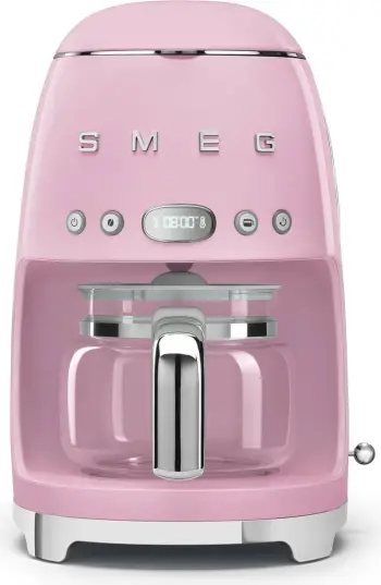 Aparat kafe SMEG DCF02PKEU, stil i viteve '50, rozë