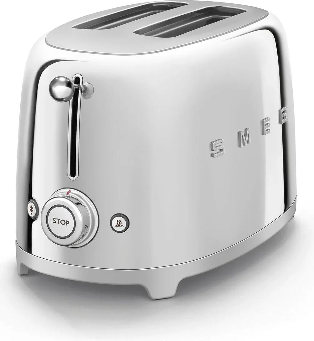 Toaster SMEG TSF01SSEU 2 feta krom - 2