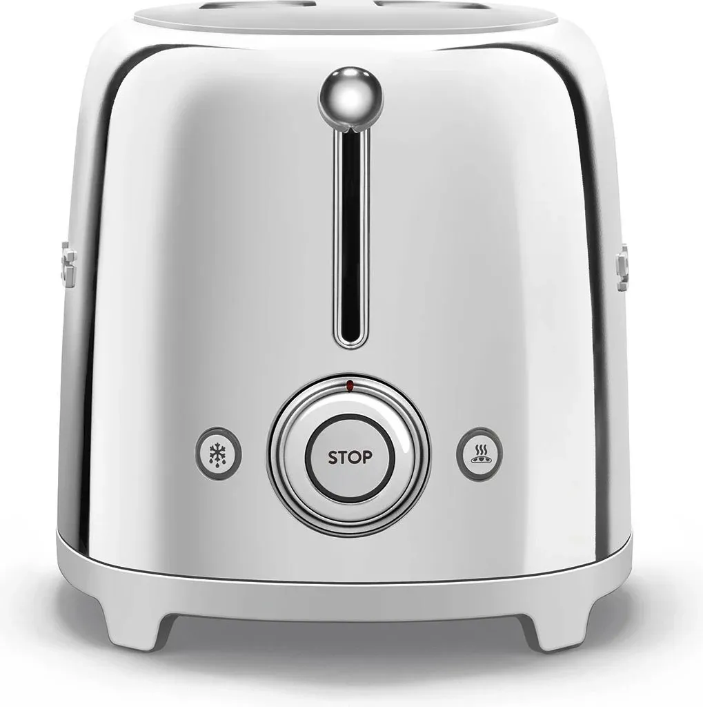 Toaster SMEG TSF01SSEU 2 feta krom - 3