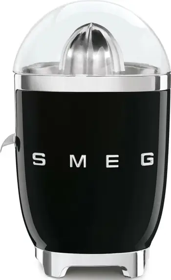 Shtrydhëse agrumesh SMEG CJF11BLEU, 70W, plastikë, e zezë