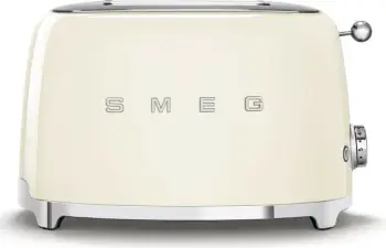 Tostues SMEG TSF01CREU, 2 vrima, stil 50s, krem