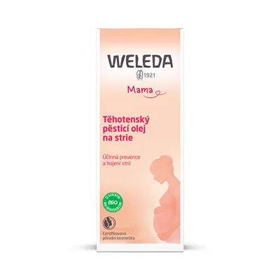 Vaj për strija për shtatëzani Weleda, 100 ml - 3