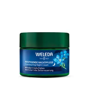 Krem nate për fytyrë Weleda Contouring Night Cream Blue Gentian and Edelweiss, 40 ml