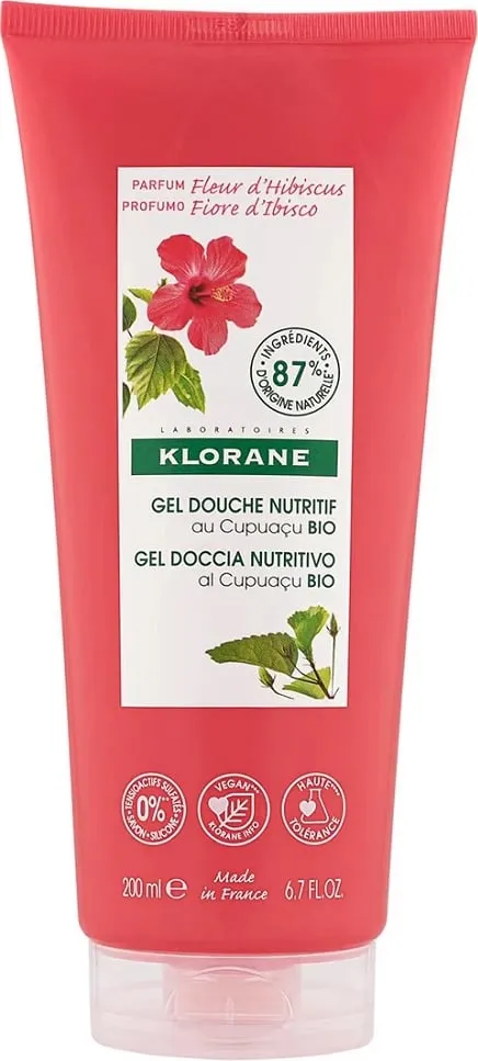 Xhel për dush Klorane Hibiscus Flowers, 200 ml - 1