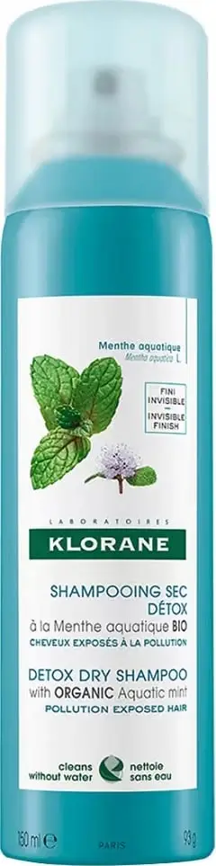 Shampo i thatë për flokë Klorane (Detox Dry Shampoo), 150 ml