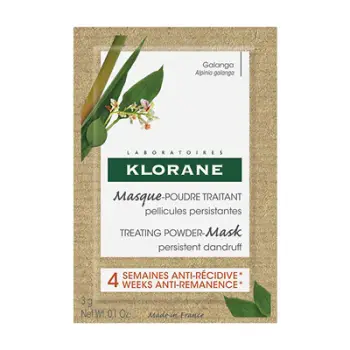 Maskë për flokë Klorane Treating Powder Mask, 8 x 3 g