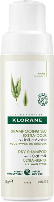 Shampo e thatë për flokë Klorane Oat Milk, 50 g - 1