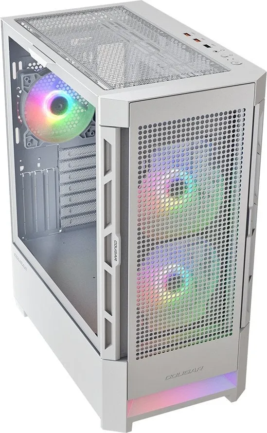 Kasë COUGAR PC AIRFACE RGB, Mid Tower, e bardhë - 3