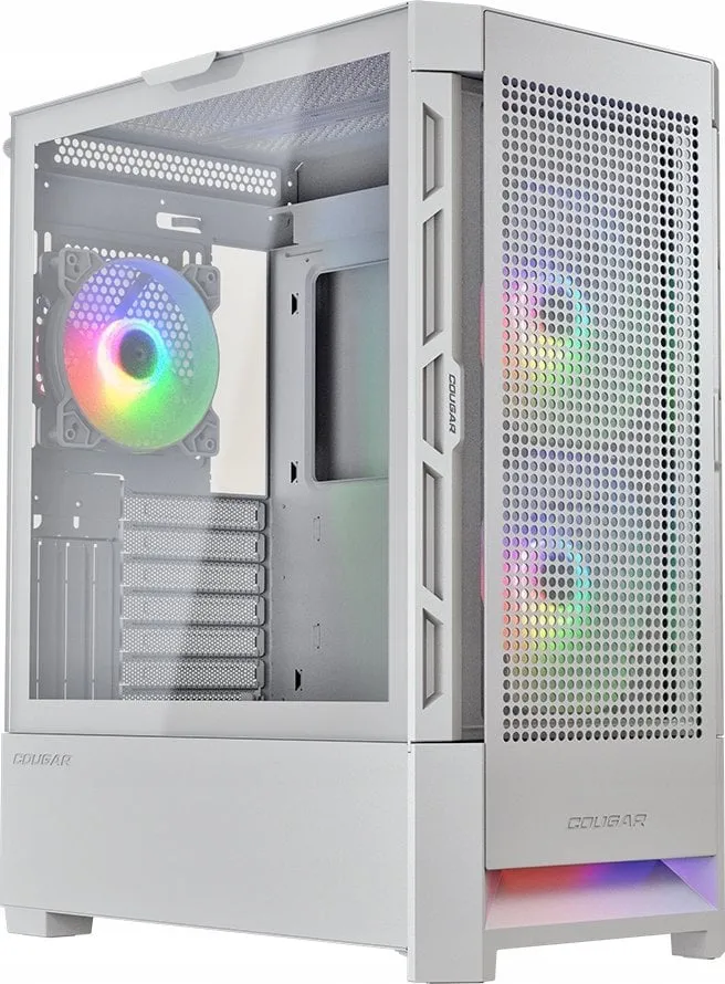 Kasë COUGAR PC AIRFACE RGB, Mid Tower, e bardhë - 4