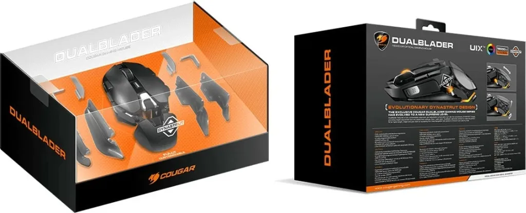 Maus COUGAR DUALBLADER PMW3389, 16000dpi, i zi - 9