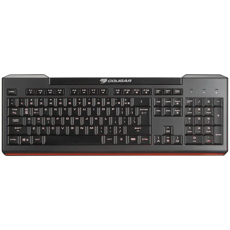 Tastierë Gaming COUGAR 200K / Swiss Layout – Zezë - 1