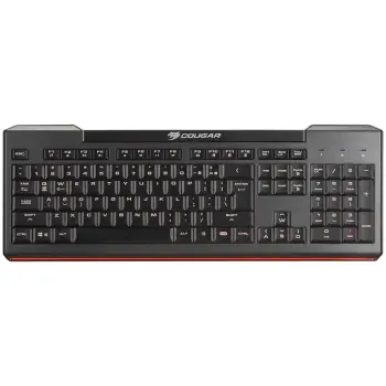 Tastierë Gaming COUGAR 200K / Swiss Layout – Zezë