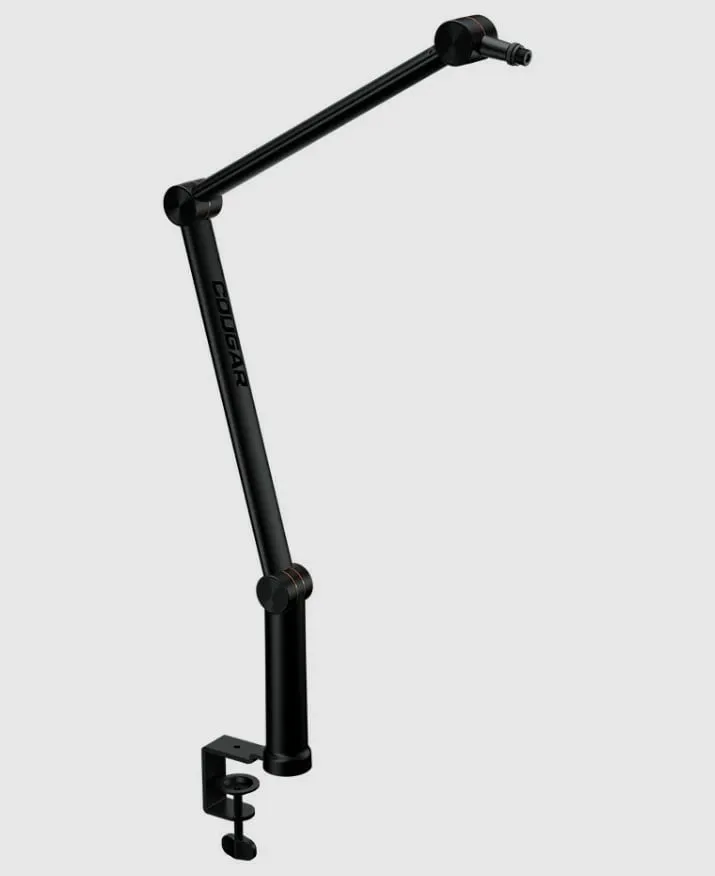 Set montimi mikrofonash Cougar FORTE, alumini, i zi, 6 cm - 1
