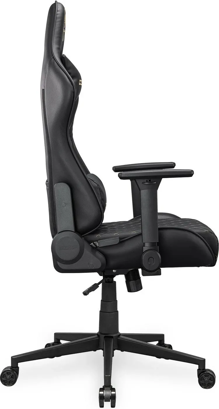 Karrige gaming Cougar Armor One V2, e zezë me të arta - 4