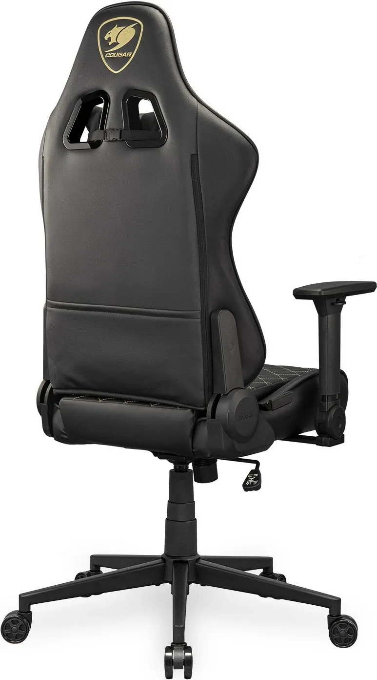 Karrige gaming Cougar Armor One V2, e zezë me të arta - 5