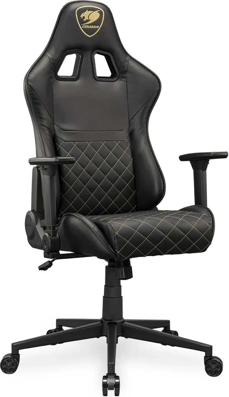 Karrige gaming Cougar Armor One V2, e zezë me të arta - 7
