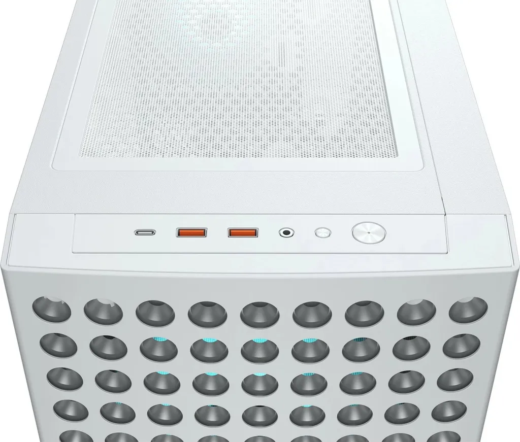 Kasa PC Cougar Airface Eco RGB, Mid Tower, ATX, e bardhë - 13