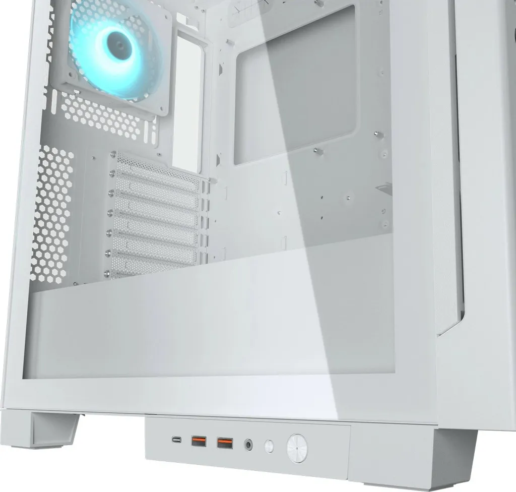 Kasa PC Cougar Airface Eco RGB, Mid Tower, ATX, e bardhë - 16