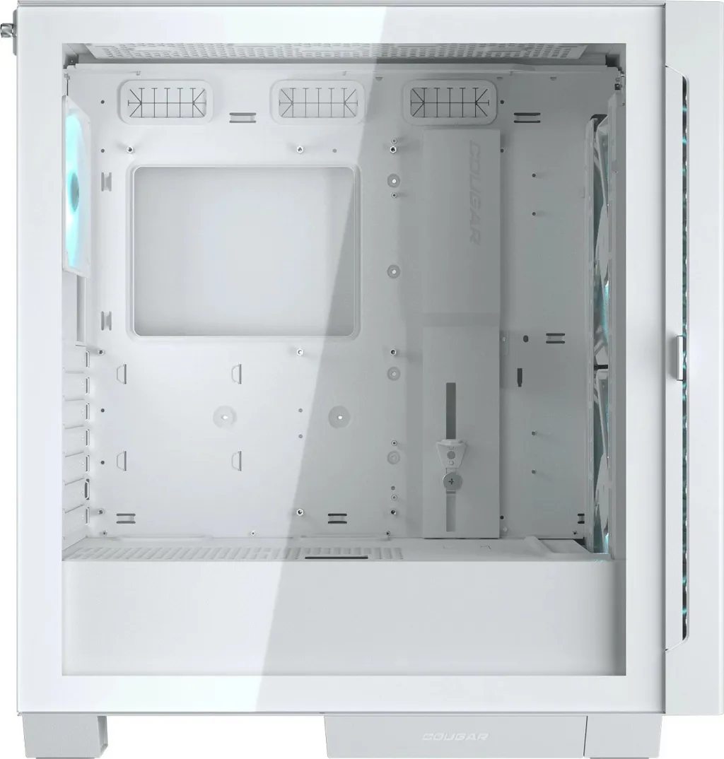 Kasa PC Cougar Airface Eco RGB, Mid Tower, ATX, e bardhë - 3