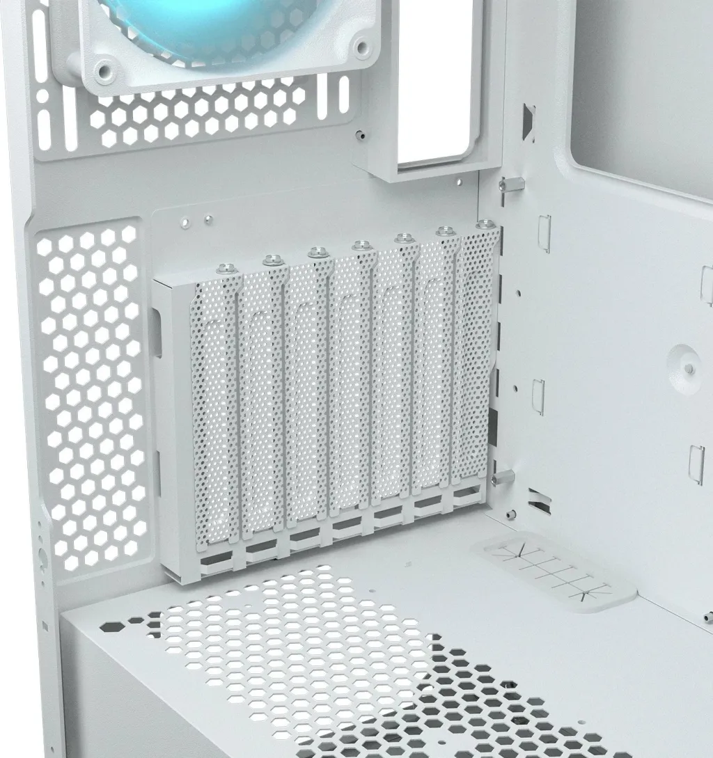 Kasa PC Cougar Airface Eco RGB, Mid Tower, ATX, e bardhë - 5